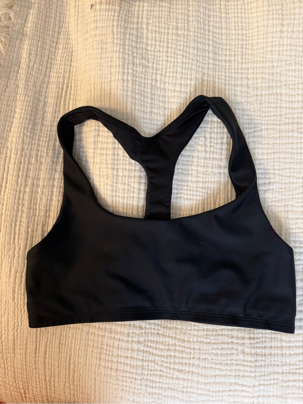 ALO Yoga Black Airlift Advantage Racerback Bra